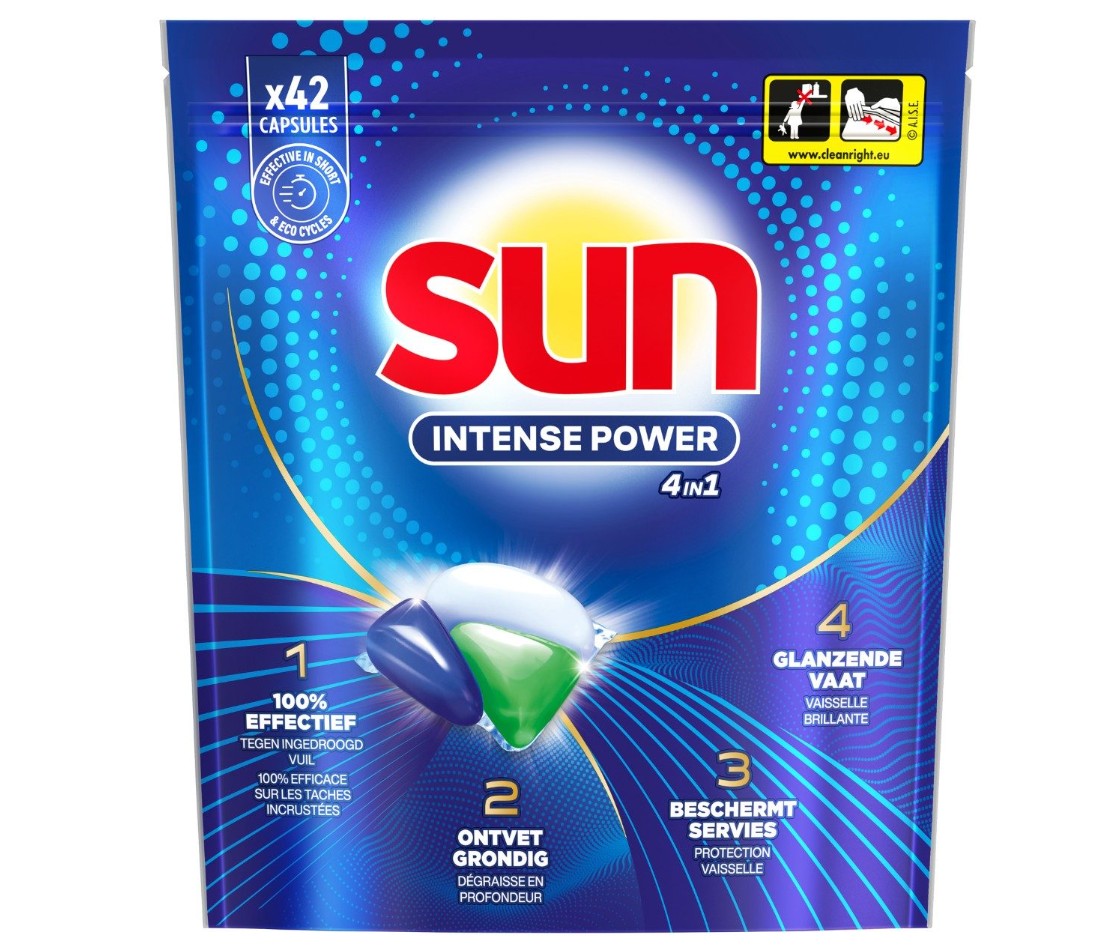Sun Intense Power Vaatwascapsules 42st